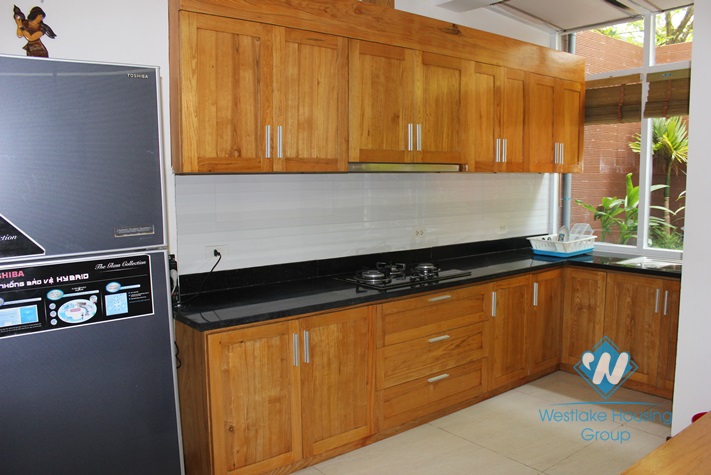 High quality villa for rent in Ciputra, Tay Ho, Hanoi. The land area is 320 sqm, three floors. Price for rent 3700 USD/month